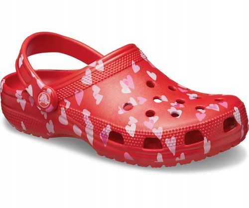 Crocs Damskie Buty Chodaki Klapki Classic Valentine Day 209682 Clog 39-40 na Arena.pl