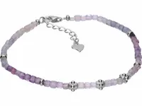 ELEGANCKA RODOWANA SREBRNA BRANSOLETKA FASETOWANE KOLOROWE KRYSZTAŁKI KÓŁKA