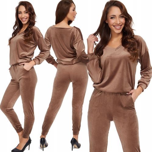 248_ M/38 _WELUROWY DRES BLUZA_SPODNIE na Arena.pl