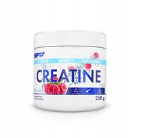SFD CREATINE 250G MALINA KREATYNA MONOHYDRAT W PROSZKU SMAK RASPBERRY