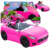 BARBIE AUTO RÓŻOWY KABRIOLET SAMOCHÓD DLA LALEK Barbie