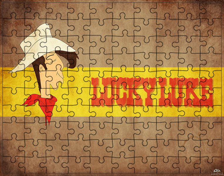 Puzzle Lucky Luke zdjęcie 1