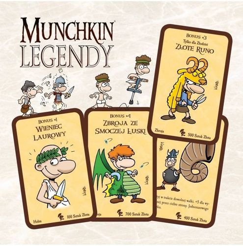 Gra Munchkin Legendy na Arena.pl
