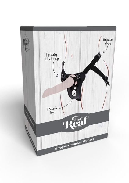 Strap-On Pleasure Harness Black zdjęcie 14