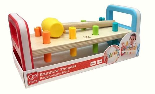 HAPE Tęczowy młoteczek przebijanka na Arena.pl