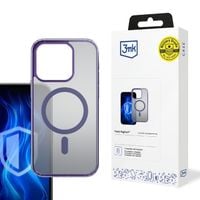 apple iphone 15 pro max - 3mk frosty magcase purple