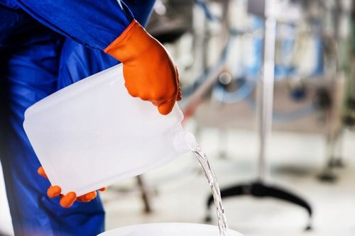 Rękawice nitrylowe Mercator gogrip orange L 50 szt na Arena.pl