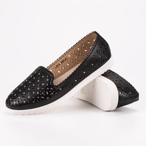 Ażurowe Trampki Slip On r.39 na Arena.pl