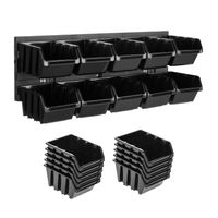 Tablica warsztatowa narzędziowa 390 x 130 mm ścianka garaż 10 kuwet