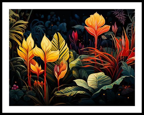 Plakat 65x50cm Tropikalna Symfonia na Arena.pl