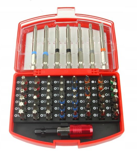 ZESTAW KOŃCÓWKI DO WKRĘTARKI BITY IMBUS TORX 56 EL zdjęcie 6