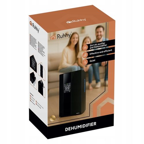 Osuszacz Powietrza Pochłaniacz Wilgoci 24h Mocny Oczyszczacz UV TiO2 na Arena.pl