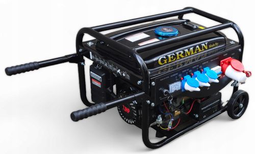 AGREGAT PRĄDOTWÓRCZY A8 5,2kW MIEDŹ prądu AVR + ELEKTRYCZNY ROZRUCH GERMAN na Arena.pl