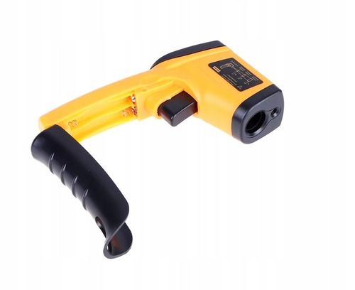 PIROMETR LASEROWY TERMOMETR BEZDOTYKOWY LCD -50 +380°C MIERNIK PODCZERWIEŃ na Arena.pl