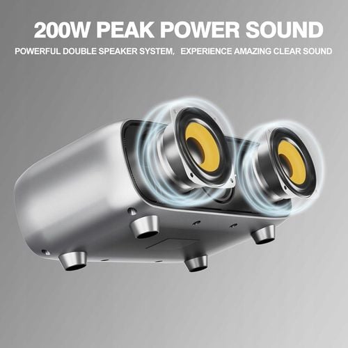 GŁOŚNIK ZESTAW KARAOKE DLARA SD-316 PRO 220W BT 2 BEZPRZEWODOWE MIKROFONY na Arena.pl