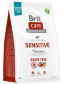 Zdrowa karma z dla psów z alergią pokarmową Brit Dziczyzna + Probiotyk 3kg