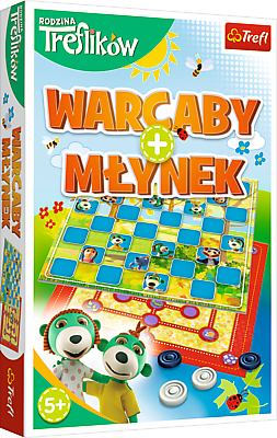 TREFL 01920 Gra Warcaby/Młynek Trefliki zdjęcie 1