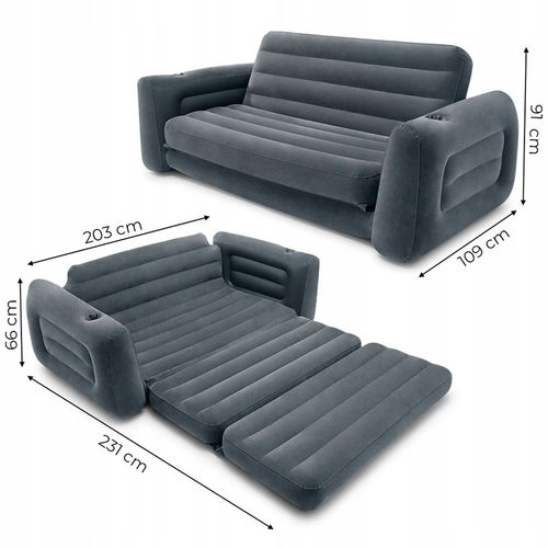 Intex DUUŻA sofa dmuchana 203x224x66 cm NEW 2025 na Arena.pl