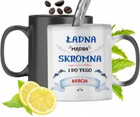 Kubek Magiczny Dla Babci Zmieniający Kolor Z Nadrukiem Ze Zdjęciem