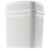 KOSZ NA ŚMIECI ODPADY UCHYLNY Z KLAPĄ KOLORY 5L