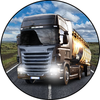 Opłatek na tort Urodziny Tir Scania Volvo Mercedes DAF Ciągnik Siodłowy