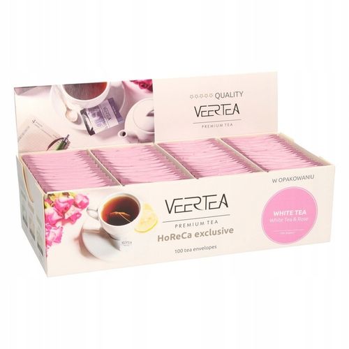 Herbata biała Veertea White & Rose 100x2g na Arena.pl