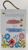 tabliczka/obraz do zawieszenia 20 x 30 najlepsza mama na świecie