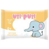 UTI-PUTI Mydło w kostce dla dzieci 75g z aloesem