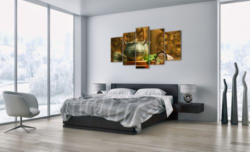 Obraz Na Płótnie - Imbryk Herbata - 160X85 Cm - Ea160X85-2628 na Arena.pl