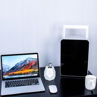 Mała lodówka turystyczna 10L samochodowa AC 12V DC 230V, chłodzenie grzanie