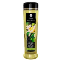 shunga organica olejek do masażu zielona herbata 240 ml naturalny