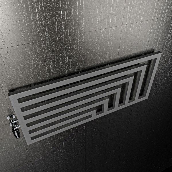 GRZEJNIK DEKORACYJNY SUN 1200/520 ANTRACYT zdjęcie 11