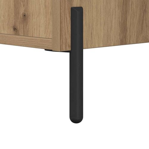 Bufet dąb artisan 34 x 34.5 x 90 cm Materiał drewnopochodny na Arena.pl