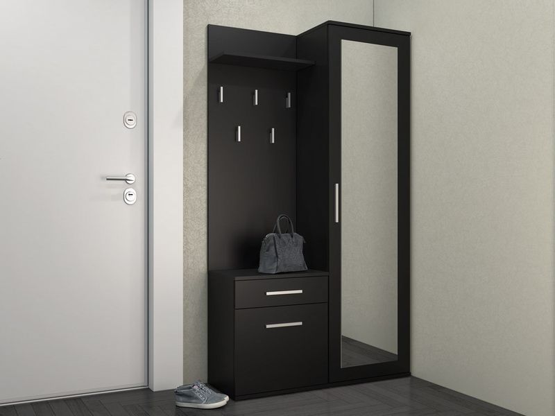Garderoba Duo DUO CZARNY zdjęcie 3