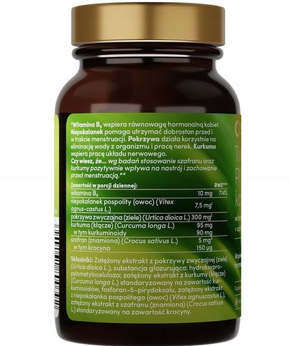 Suplement diety - Twój PMS pod kontrolą* - 60 kapsułek - Nutrique na Arena.pl