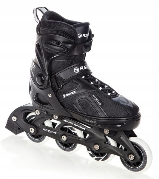 Rolki Regulowane RAVEN Pulse Black 43-46 zdjęcie 2