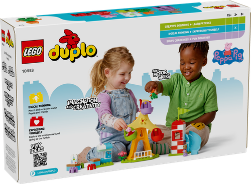 LEGO DUPLO Świnka Peppa Wesołe miasteczko 10453 53 elementy na Arena.pl