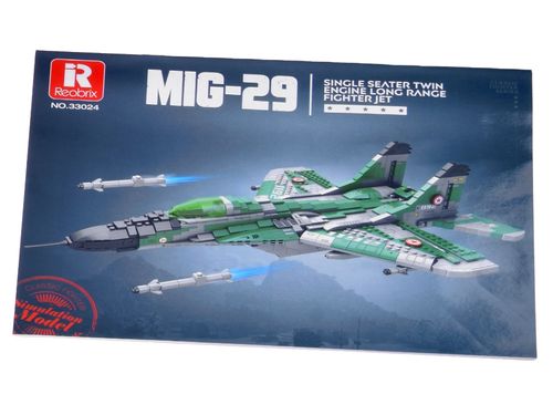 DLA DZIECI ZESTAW KLOCKI  SAMOLOT MYŚLIWSKI na Arena.pl