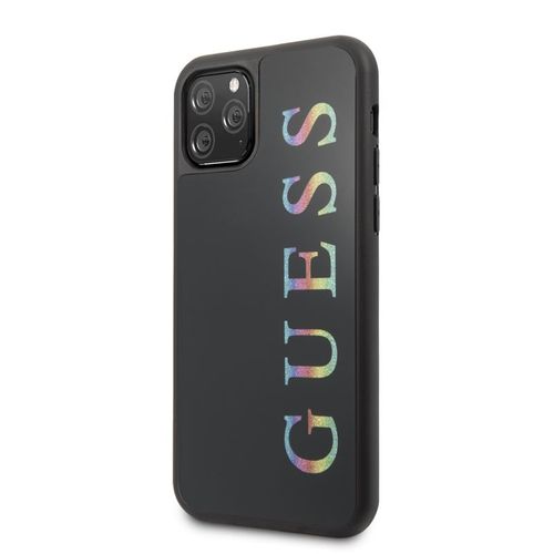 Guess Double Layer Glitter Case Logo Multicolor - Etui iPhone 11 Pro na Arena.pl