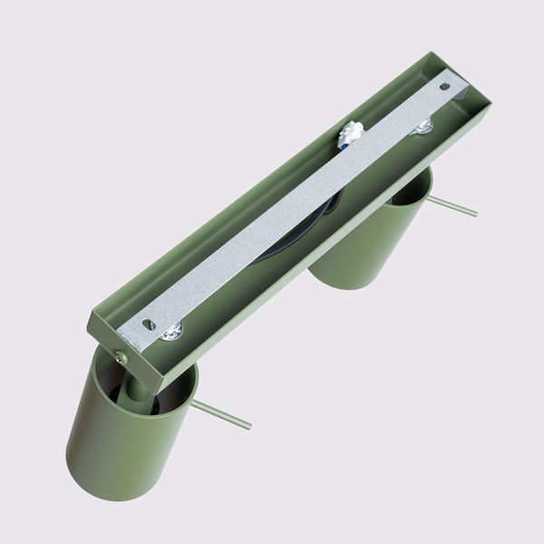 Plafon RING 2 zielony oliwkowy zdjęcie 4