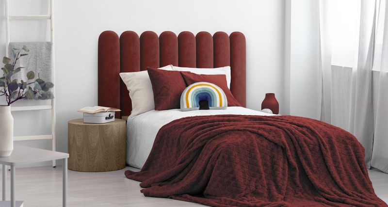 PANELE TAPICEROWANE NA ŚCIANĘ PŁOTEK BORDOWY DLA DZIECI 80cm x 20cm zdjęcie 6