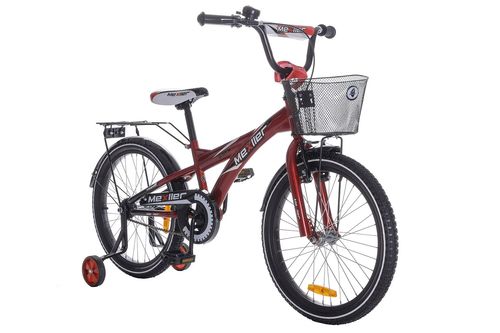 Rower 20 MEXLLER BMX czerwono-czarny + koszyk 16r. na Arena.pl