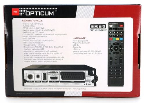 Tuner DVB-T2 Opticum AX Lion NS na Arena.pl