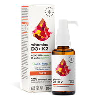 Aura Herbals Witamina D3 4000 IU + K2MK7 50 ml