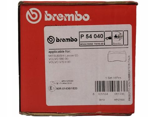 KLOCKI HAM VOLVO S60 BREMBO na Arena.pl