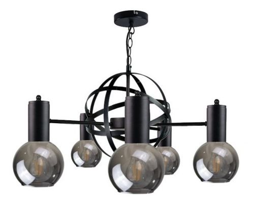 Żyrandol 5xE27 PLANET BLACK na Arena.pl