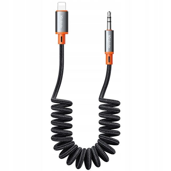 MCDODO KABEL AUX DO IPHONE X 14 PRZEJŚCIÓWKA ADAPTER LIGHTNING MINI JACK 2M zdjęcie 1