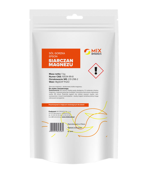 Siarczan magnezu - Sól gorzka Epson - 1kg zdjęcie 1