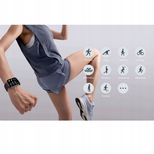 Smartwatch damski z funkcją rozmów i powiadomień puls kroki sen menu PL na Arena.pl