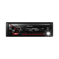 Pioneer MVH-S320BT Radio samochodowe 1DIN USB MP3 Bluetooth 4x50W MOSFET
